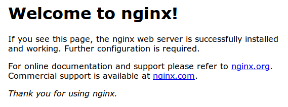 nginx